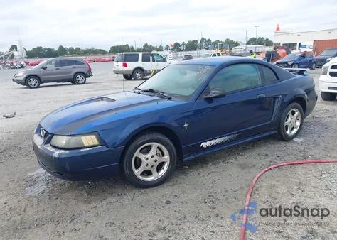 2002 Ford Mustang z USA, uszkodzony, nr VIN 1FAFP40452F176449
